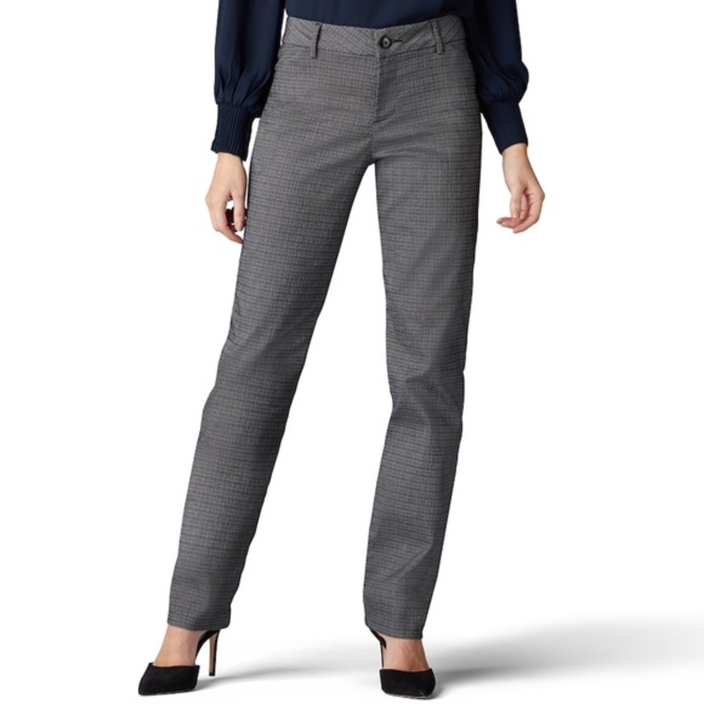 Chevron Knit Pant Riders by Lee Straight Leg